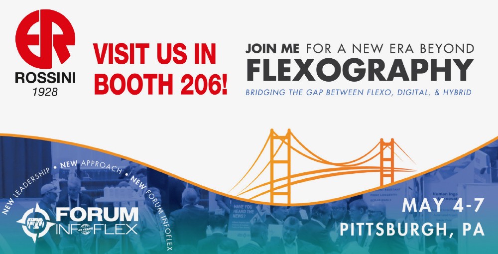 Rossini S.p.A. is heading to Pittsburgh for Forum & INFOFLEX 2025!